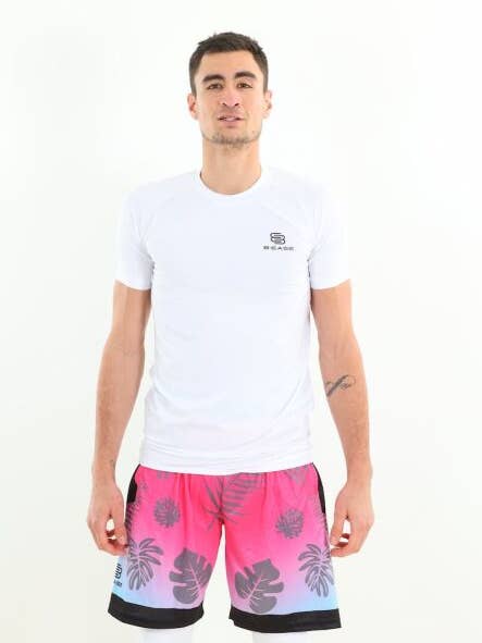 T-shirt - Good Game - Bianco per la vendita all'ingrosso da parte di B.ease