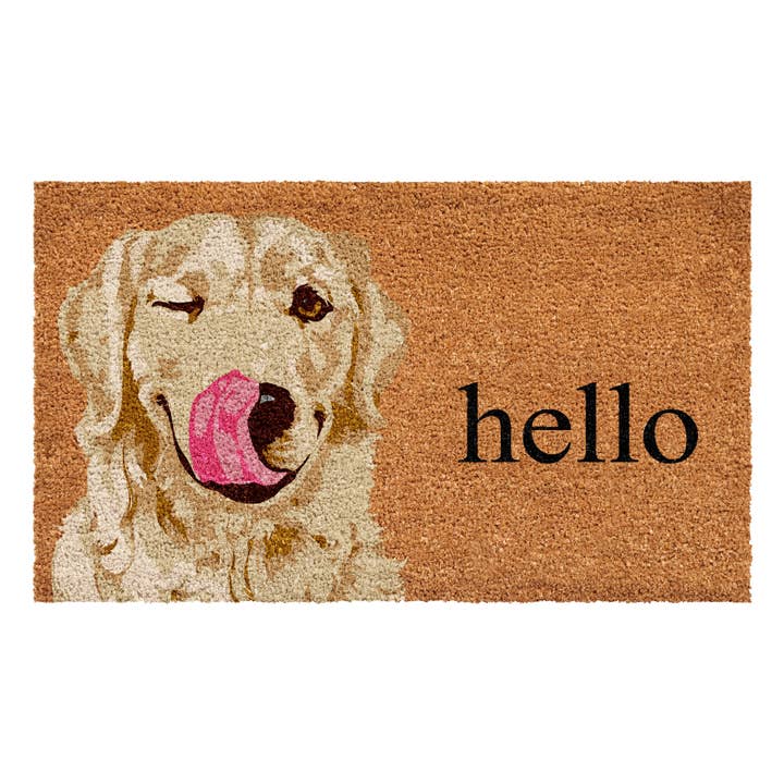Calloway Mills - Wholesale Door Mat - Golden Retriever Dog Pet Doormat
