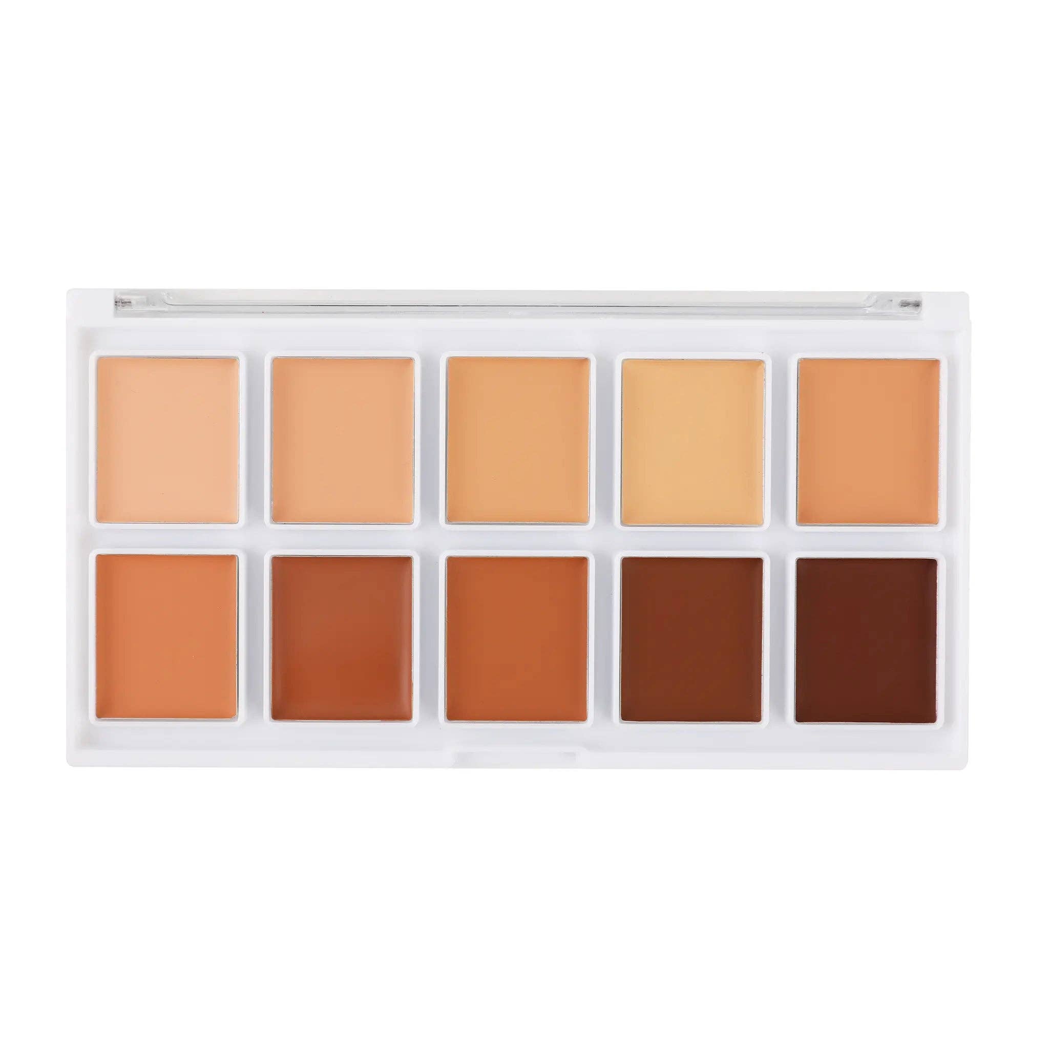 Efon International Corp. – wholesale Face concealer – 10 Versatile Shades Best seamless Cream Concealer Palette1