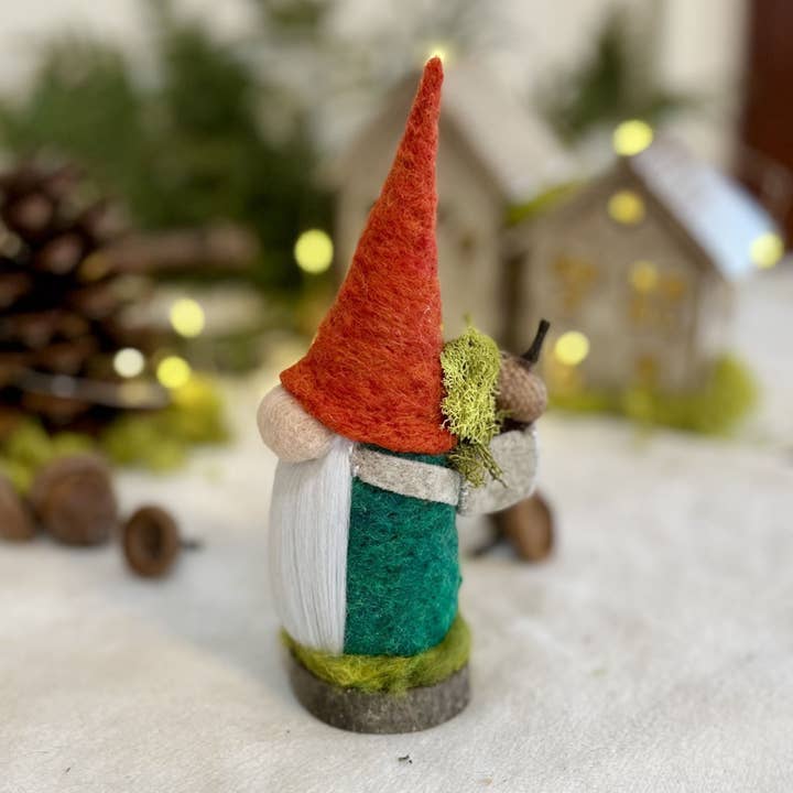 MJ and Me - Wholesale Christmas Decoration - Bashkim, The Gatherer Gnome