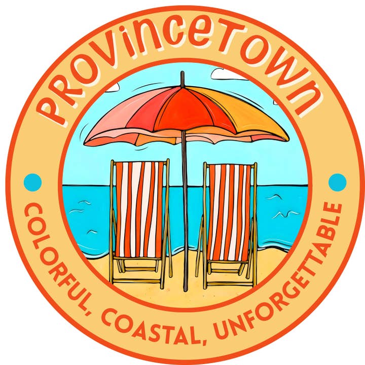 Autocolante de Provincetown Cape Cod | Presente de Autocolante de Massachusetts por atacado de Atelier Vero Wholesale