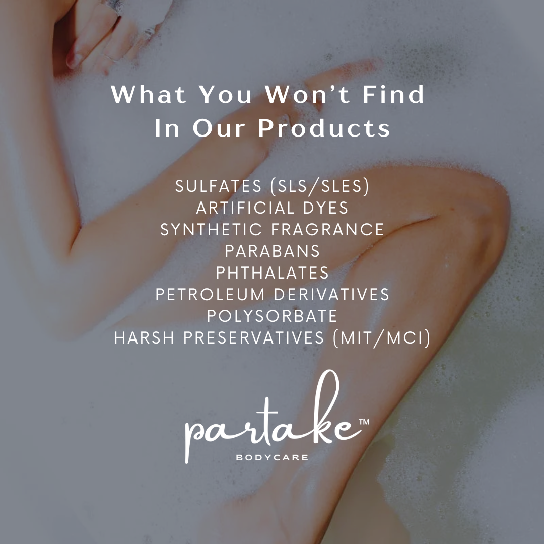 Partake Bodycare - Wholesale Bath Soak/Milk - The Skincare Soak™ – Foaming Bath Soak for Sensitive Skin10