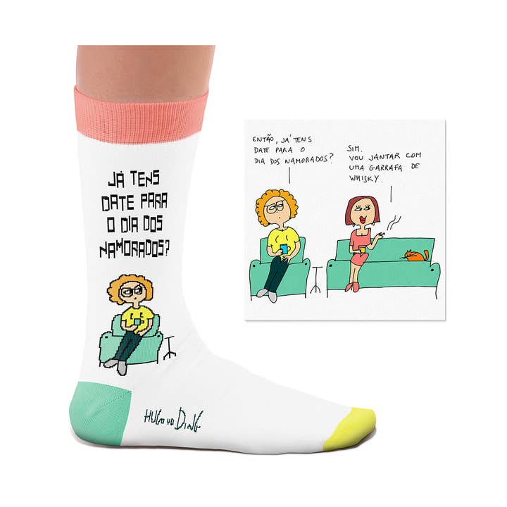 Meias Duas Amigas for wholesale by Sock Affairs