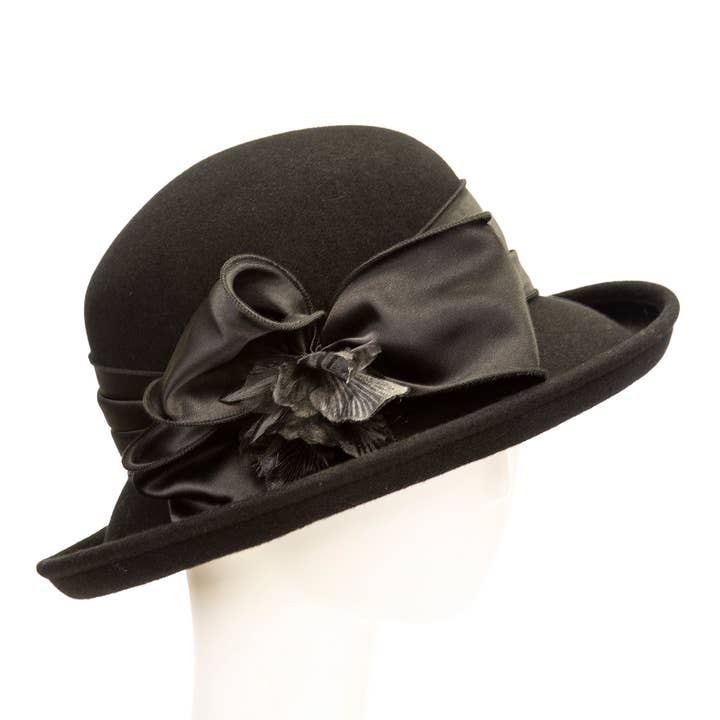 Giovannio - Wholesale Cloche Hat - Women's - Paige Classic Wool Women's Cloche Hat