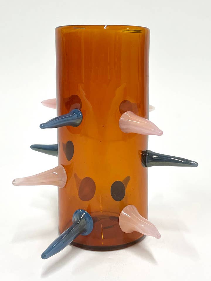 Pokie Vase for wholesale by Sticky Glass