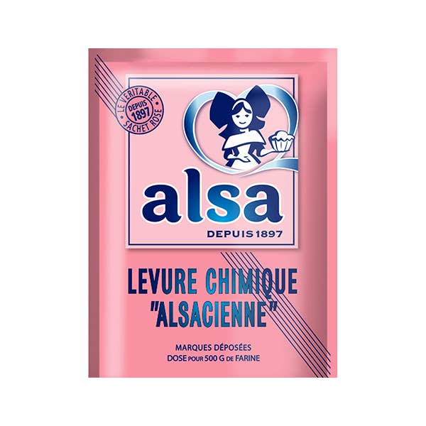 Amuse Bouche – wholesale Flour – Alsa - French Cake Baking Powder, 0.38 Ounce, 8 Count