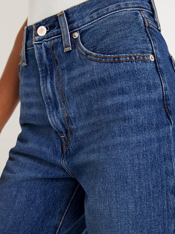 Lovesoft - Venta al por mayor Vaqueros - Mujer - Vaqueros de pierna recta suelta de cintura alta en bruto16