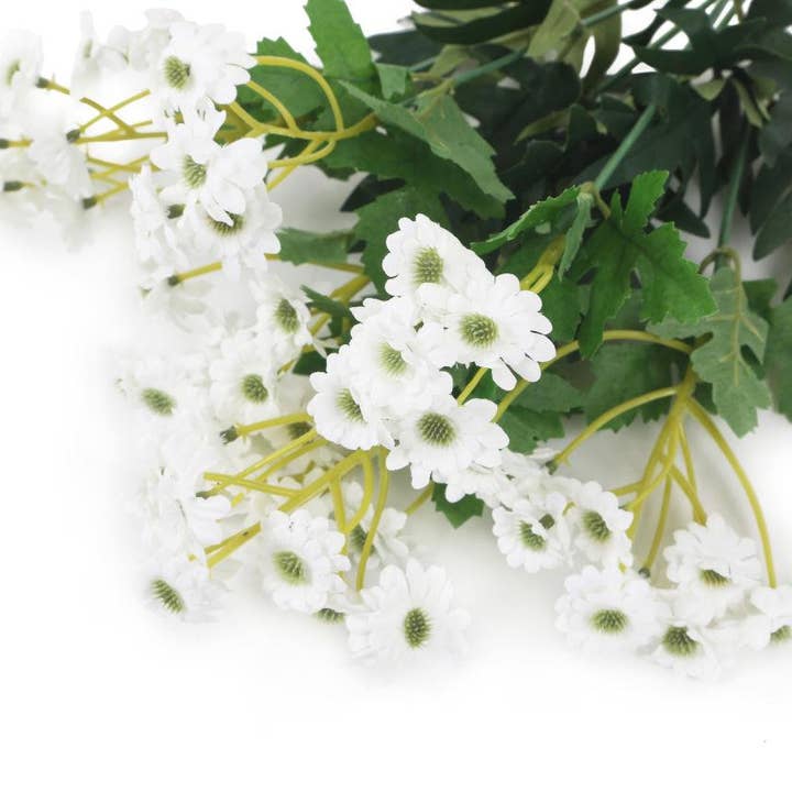 Closer2Nature - Wholesale Artificial Flowers - Artificial 32cm White Daisy Plug Plant