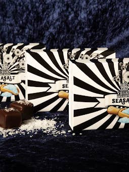Plant-Based Truffle Box Sea Salt (6 Pcs) for wholesale by Vegan Delights
