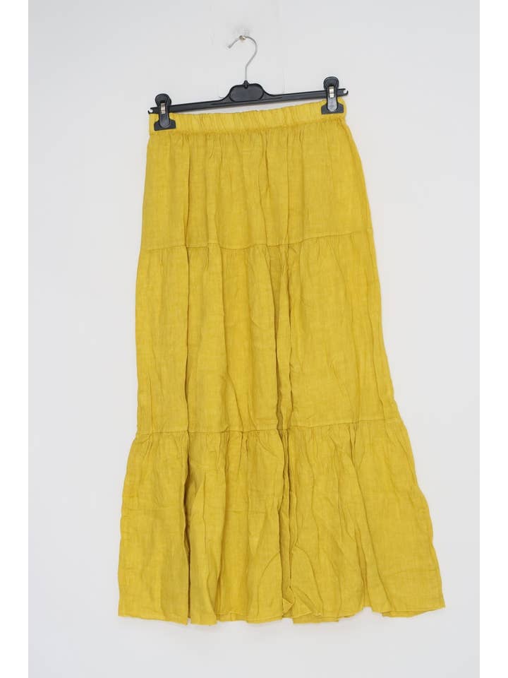 LÉA & LUC - Wholesale Skirt - Women's - 100% Linen Skirt REF. 834839