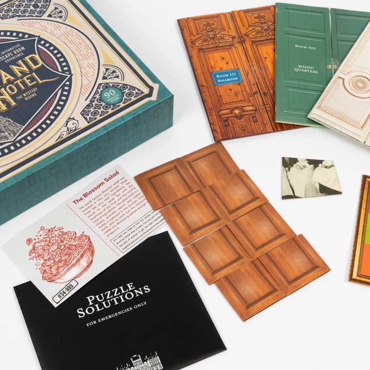 Professor Puzzle – wholesale Board game – Escape from the Grand Hotel3