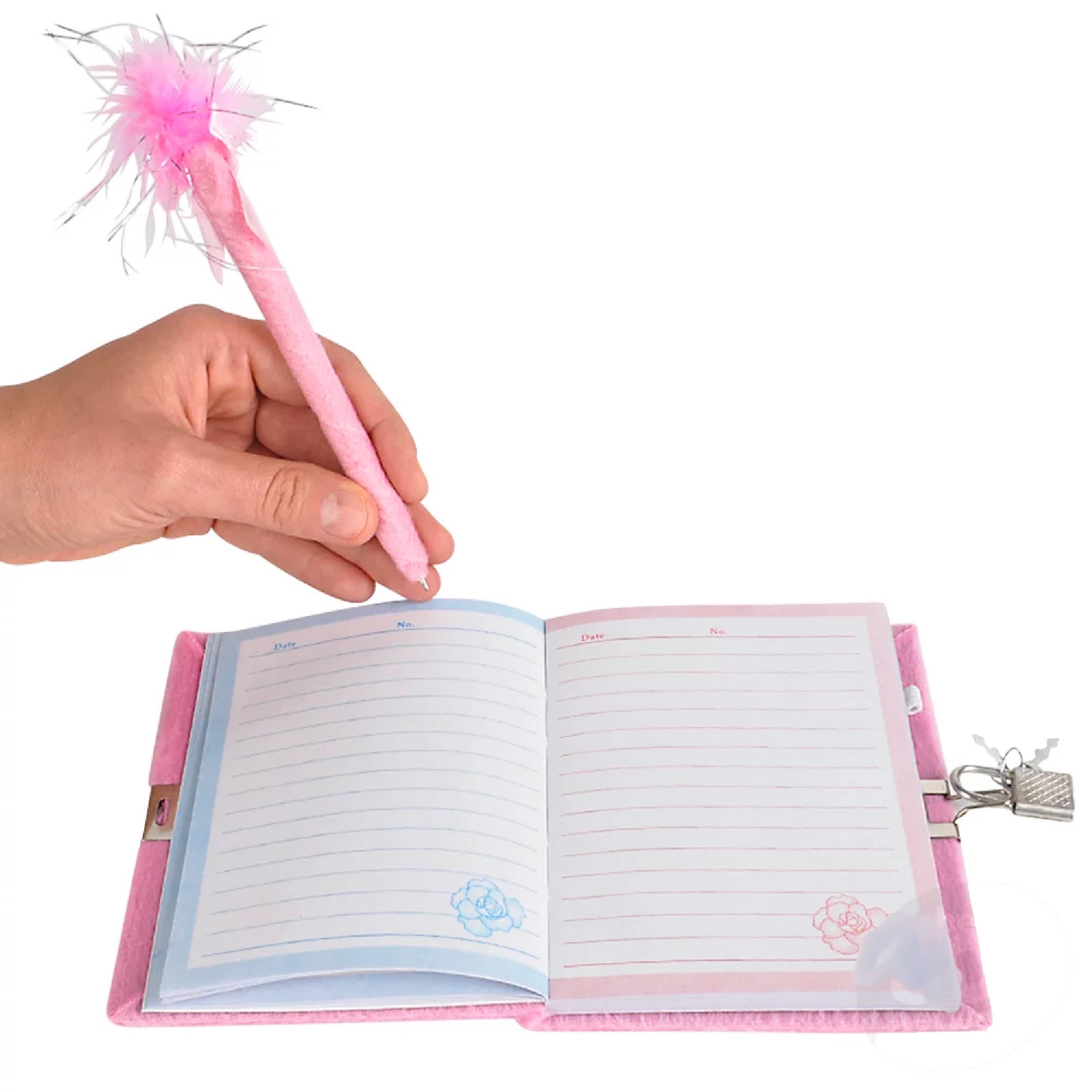 Toyarina - Wholesale Journal/Diary - Kids - Plush Covered Secret Diary Set1