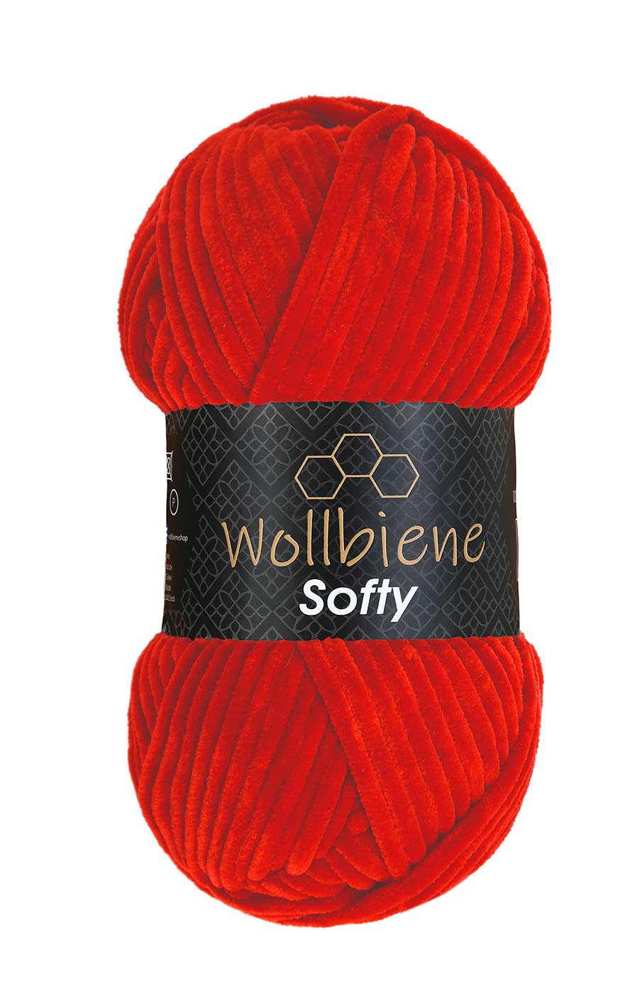 Wollbiene - Wholesale Yarn - wool bee softy chenille wool 100gr super bulky knitting23