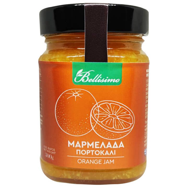 Orangenmarmelade (300 gr) für den Großhandel von Bellisimo Greek Products