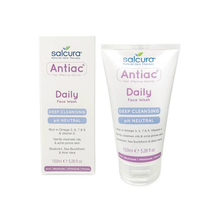 Antiac Daily Face Wash for wholesale by Salcura Natural Skin Therapy