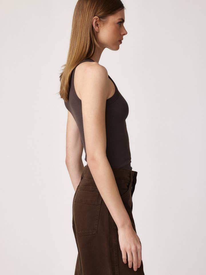 ESPRESSO KELLY TANK for wholesale on Faire