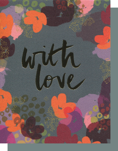Big Wheel Press – wholesale Love card – Winter Floral0