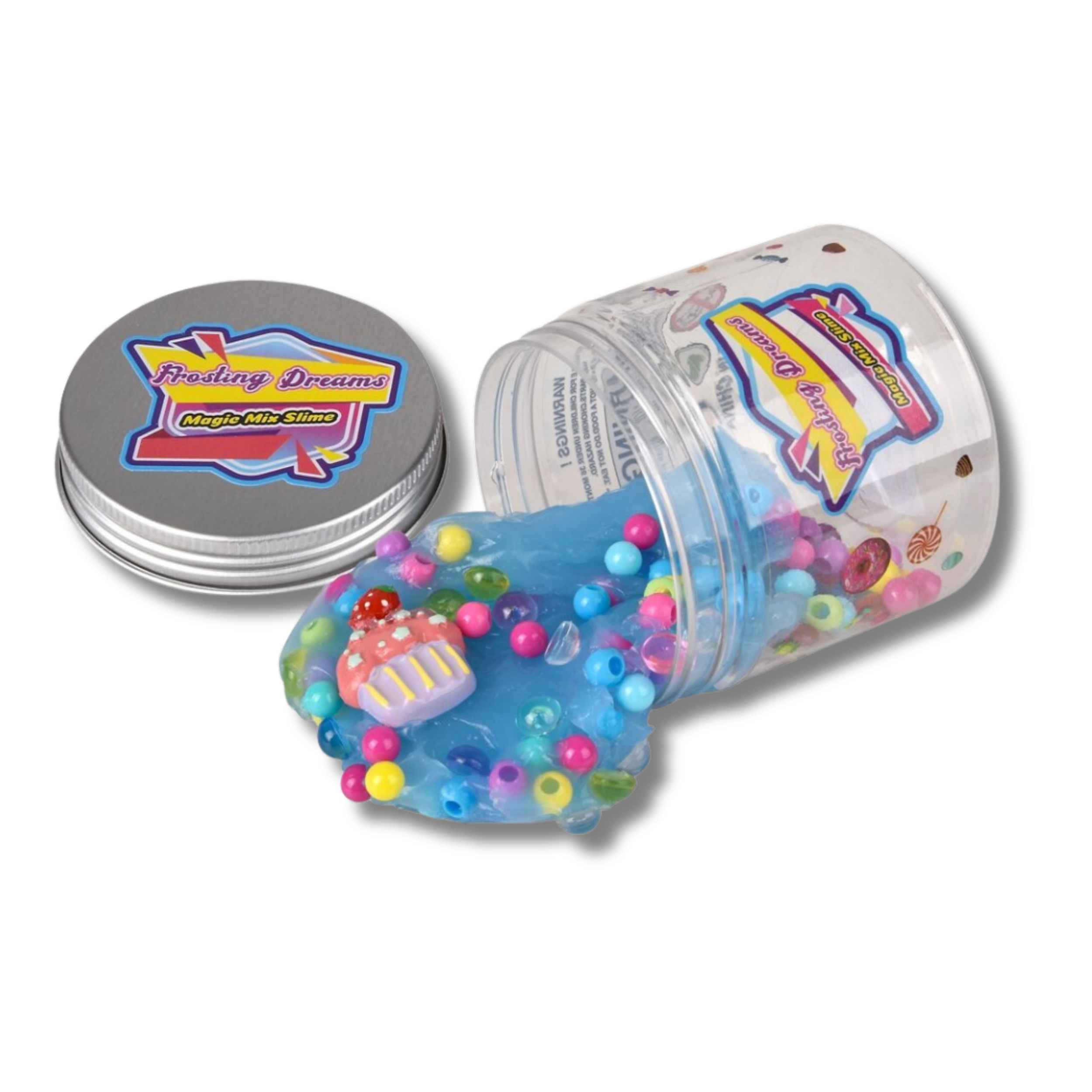 Pagdee Kids Juniors - Venta al por mayor Masilla/limo - Niños - Slime esponjoso con temática de postre decorativo navideño para niños3