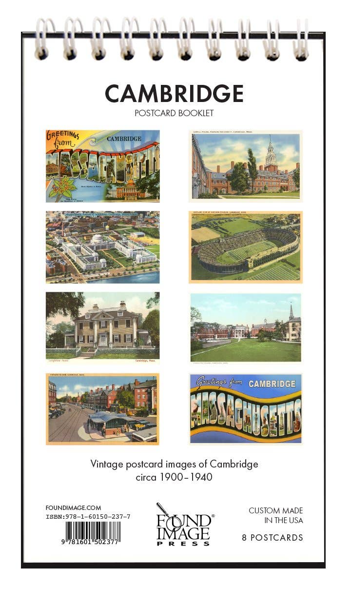 Found Image Press - Vendita all'ingrosso Set di cartoline - Opuscolo di cartoline CAMBRIDGE1