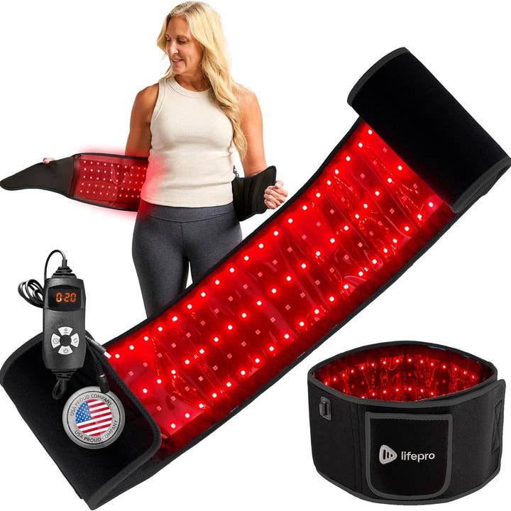 Lifepro Red Light Therapy Belt – 660nm & 850nm Infrared for wholesale by LifePro