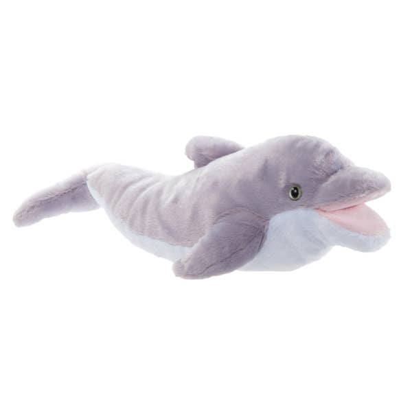 19" (48cm) Interactive Play Puppet Dolphin for wholesale by The Petting Zoo