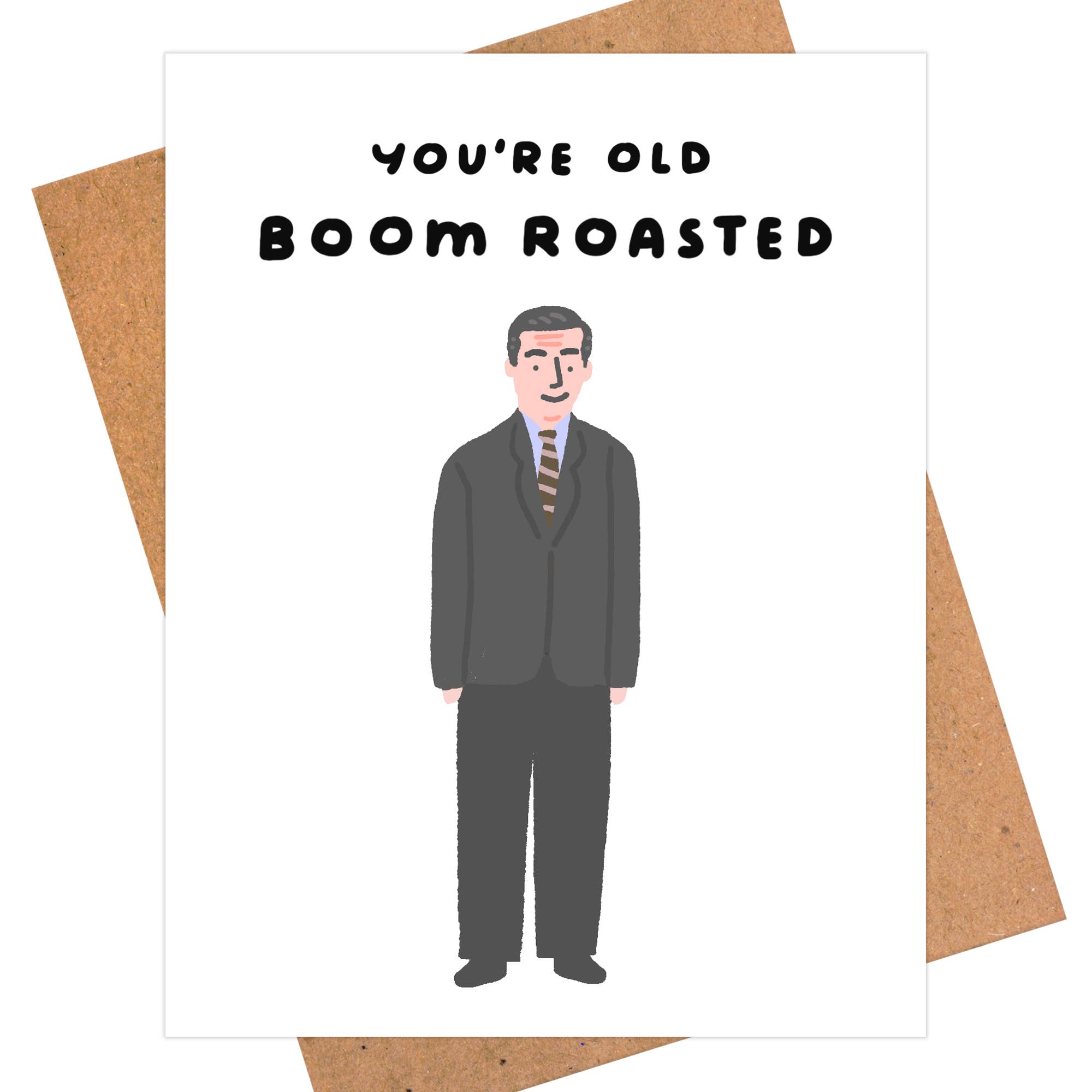 iej studio - Wholesale Birthday Card - Michael Scott Birthday Card - Pop Culture Greeting Card