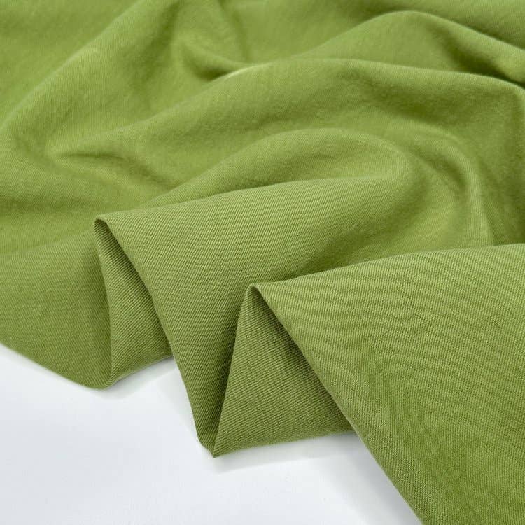 BelieveWorks - Wholesale Fabric - EcoSoft Twill Washed Linen Cotton Blend – Sustainable Twill6