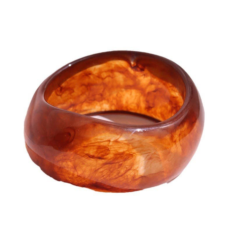 Dipped Shop - Vente Bracelet jonc - Bracelets en acrylique colorés et irréguliers DP25B57022