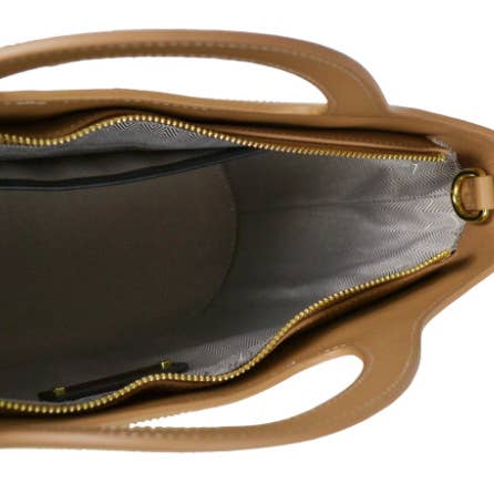JIJOU CAPRI - Wholesale Beach Bag - Italian Viva Leather & Raffia Beach Bag