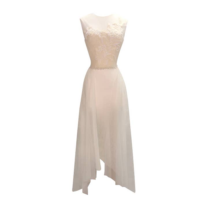 Beulah Corsé con Cuentas-Vintage de Lana con Cuentas para venta al por mayor de Deborah Lindquist