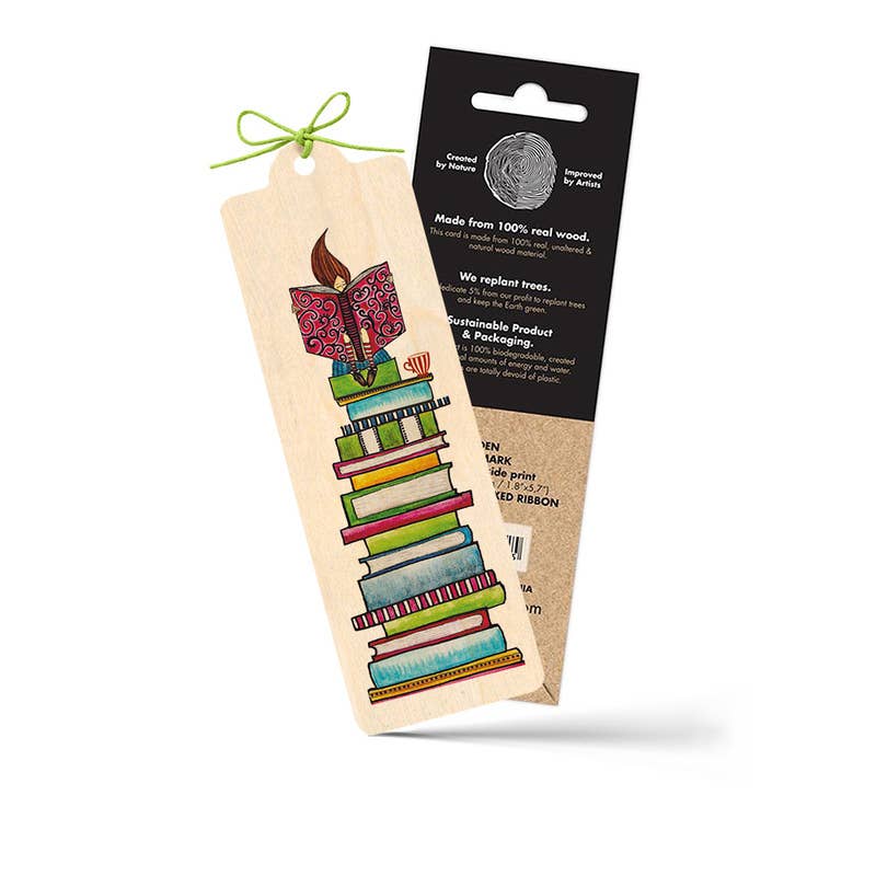 Cozywood – wholesale Bookmark – Reader Wooden Bookmark3
