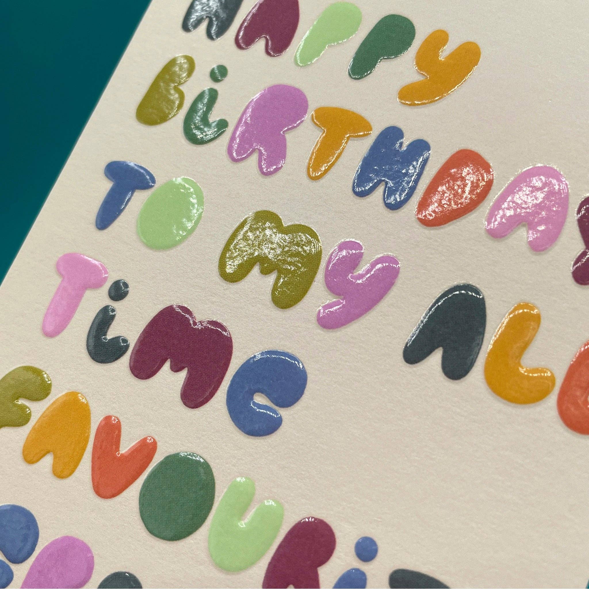 Raspberry Blossom - Vente Cartes d'anniversaire - Joyeux anniversaire à ma personne préférée de tous les temps (LIJ36)1