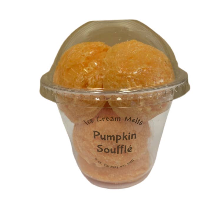 Wicks and Gifts - Wholesale Wax Melt - Pumpkin Soufflé Ice Cream melt-Dessert