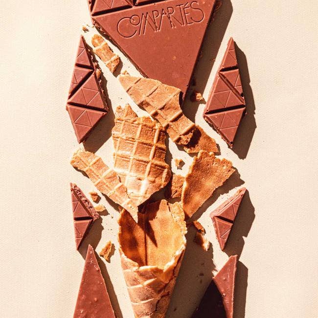Compartes Chocolate - Wholesale Chocolate Bar - Coney Island Waffle Cone Chocolate Bar