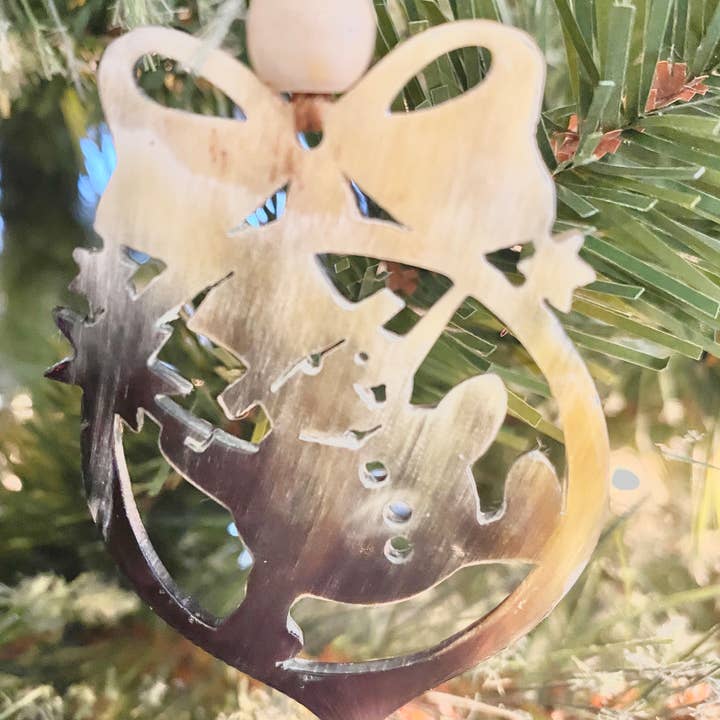 Blossom Inspirations - Wholesale Ornament - Snowman Horn Ornament2