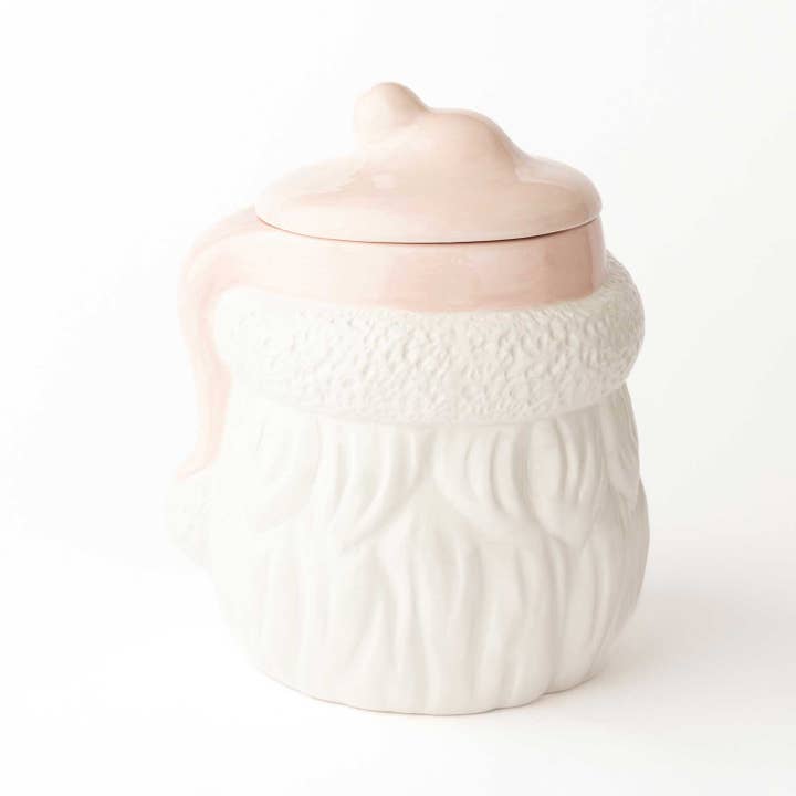8 Oak Lane – wholesale Biscuit jar – Pink Santa Cookie Jar3