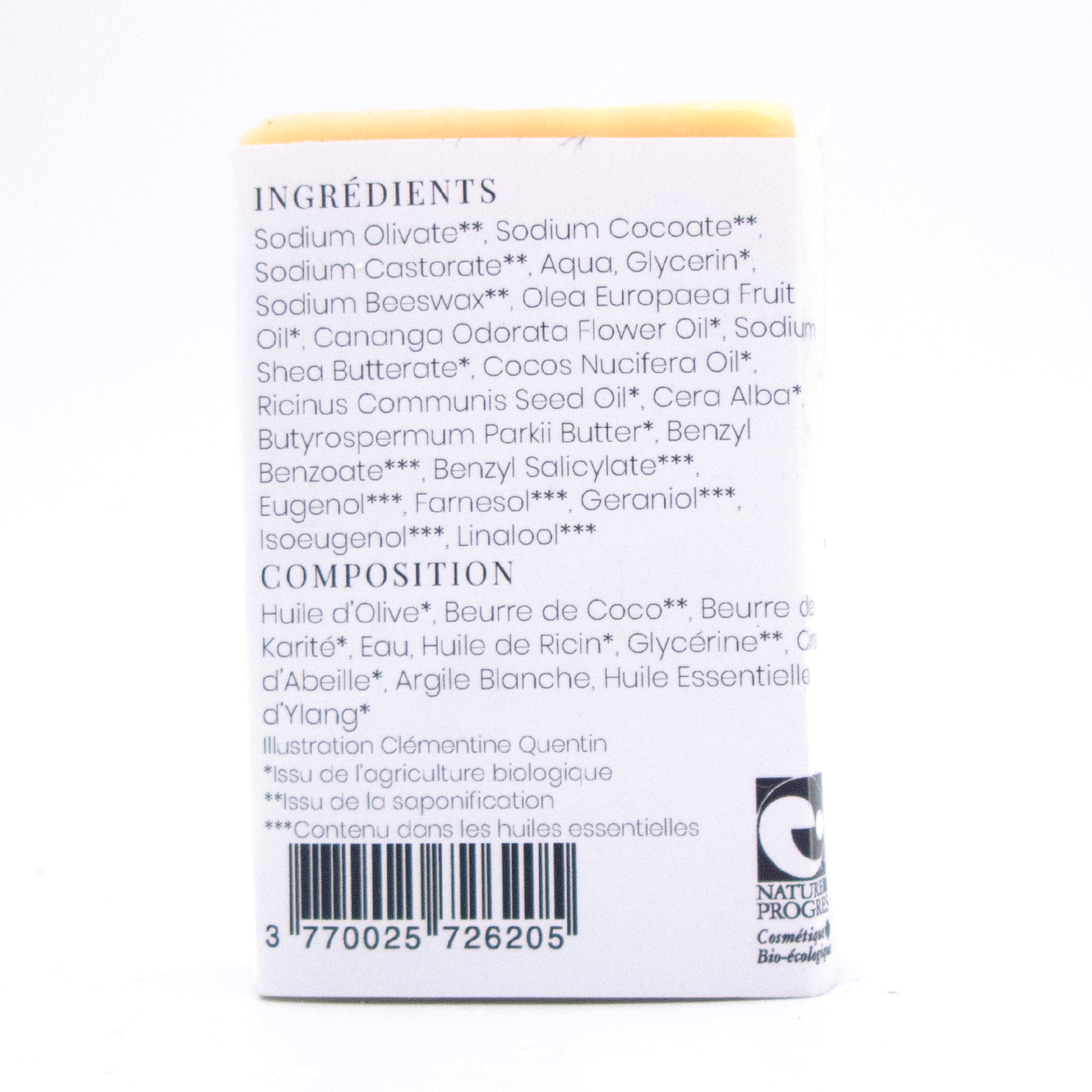 Ateliers la Brique - Vente Disques de shampoing/shampoings solides - Shampoing de Paulette - 50g2