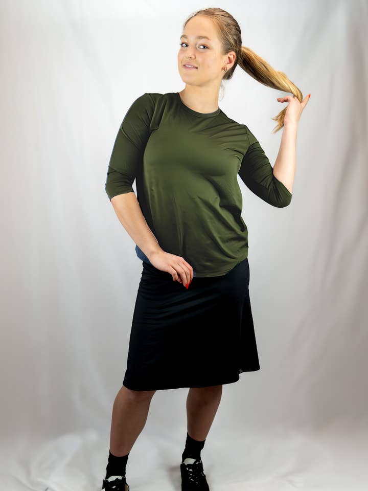 Prestanda Kvartärärm - Armégrön för wholesale av Transcendent Active