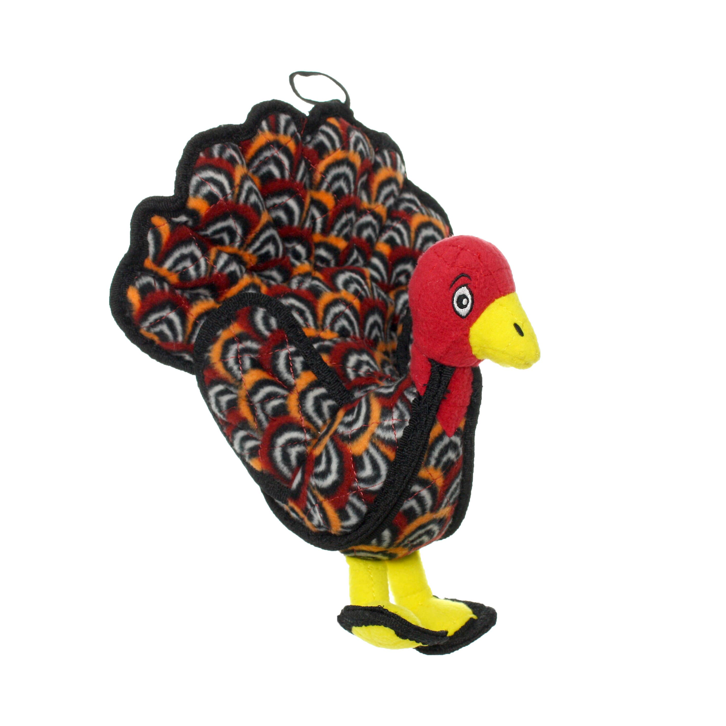 Tuffy Dog Toys - VIP Products - Wholesale Pet Squeaky Toy - Dog - Tuffy Jr Barnyard Turkey, Durable, Tough, Squeaky Dog Toy2