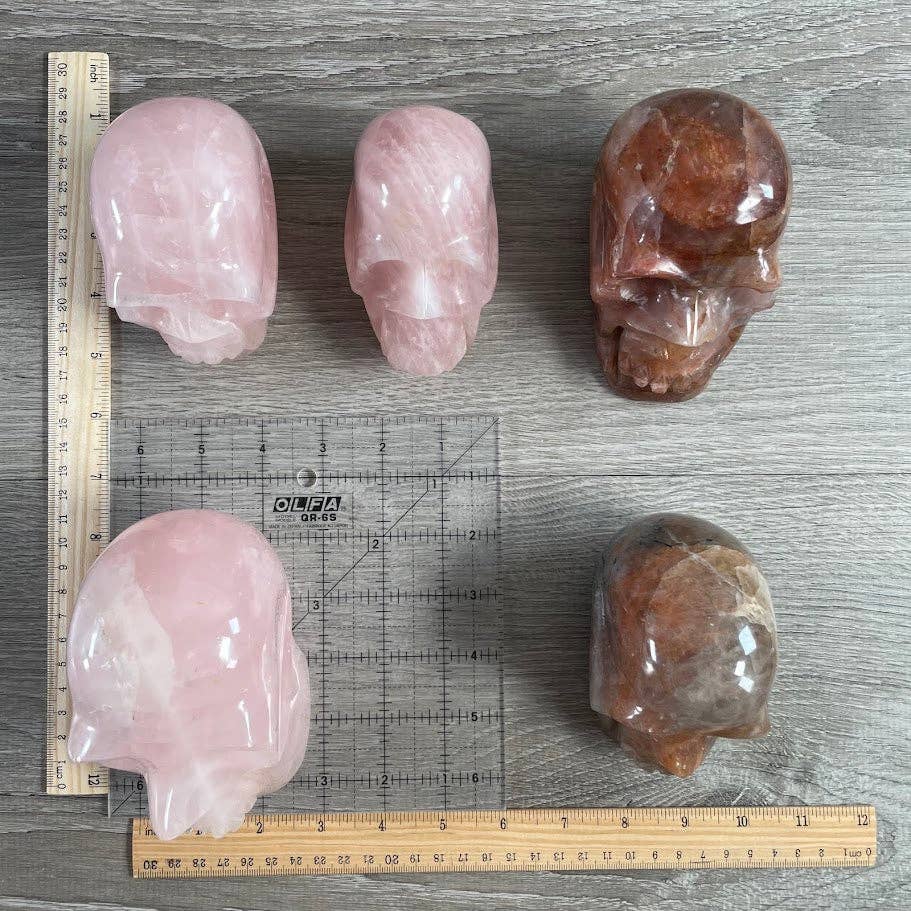 Keystone Crystals - Wholesale Spiritual Stone/Crystal - Assorted Crystal Skulls – Bulk Lot for Gift Shops72