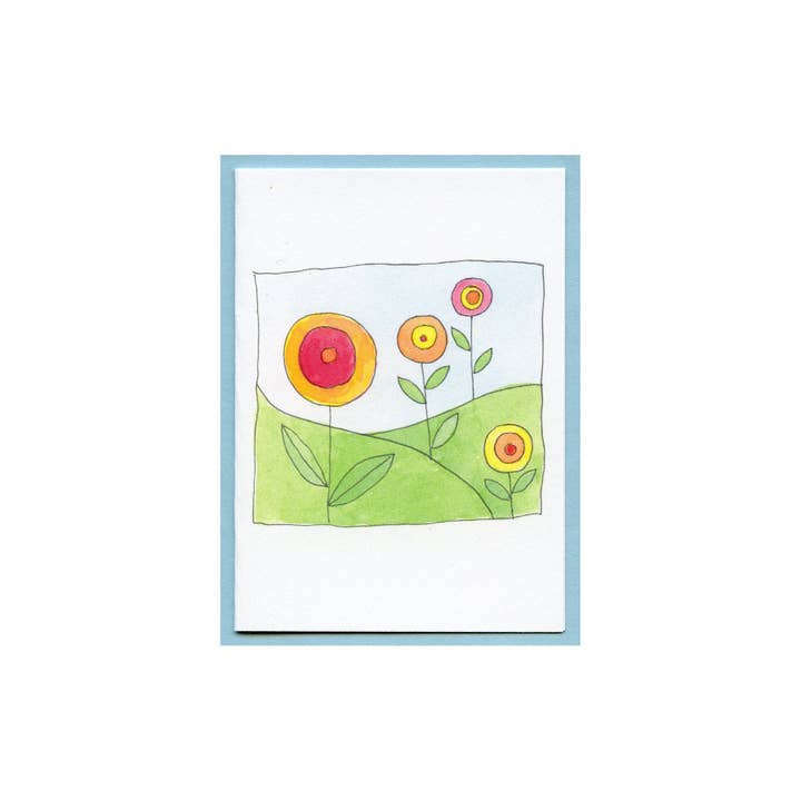 Carte de boîtier Lollipop Fleurs dans les collines pour la vente par Zucchini Fish