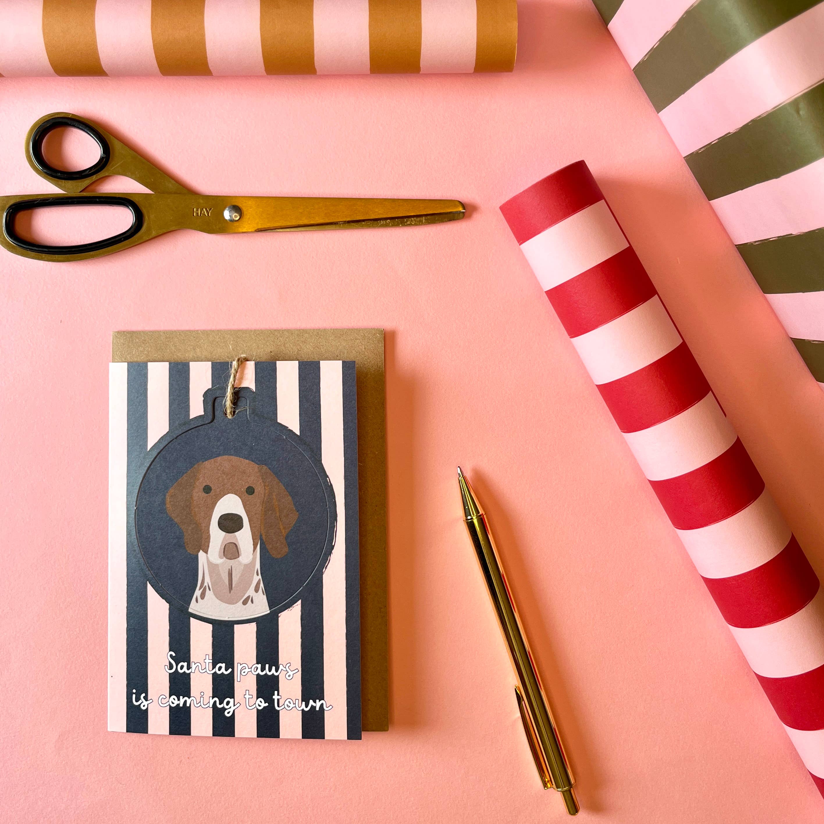 Heather Alstead Design Ltd - Wholesale Christmas card - Dog Breed - Pop Out Christmas Bauble Cards 29