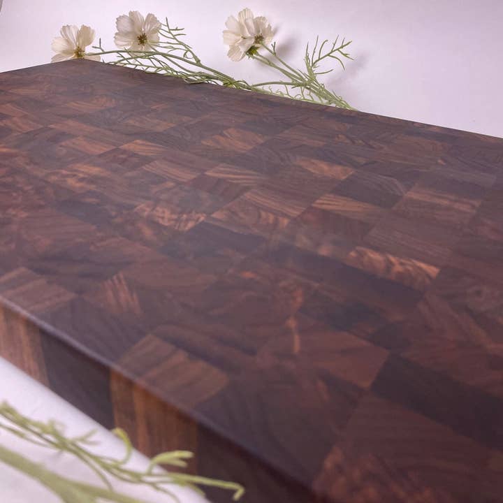 EBONWOOD - Wholesale Cutting Board - XL Walnut Endgrain Cutting Board, Wedding Gift, Anniversary Gift, Christmas Gift, USA Made, Personalization Available1