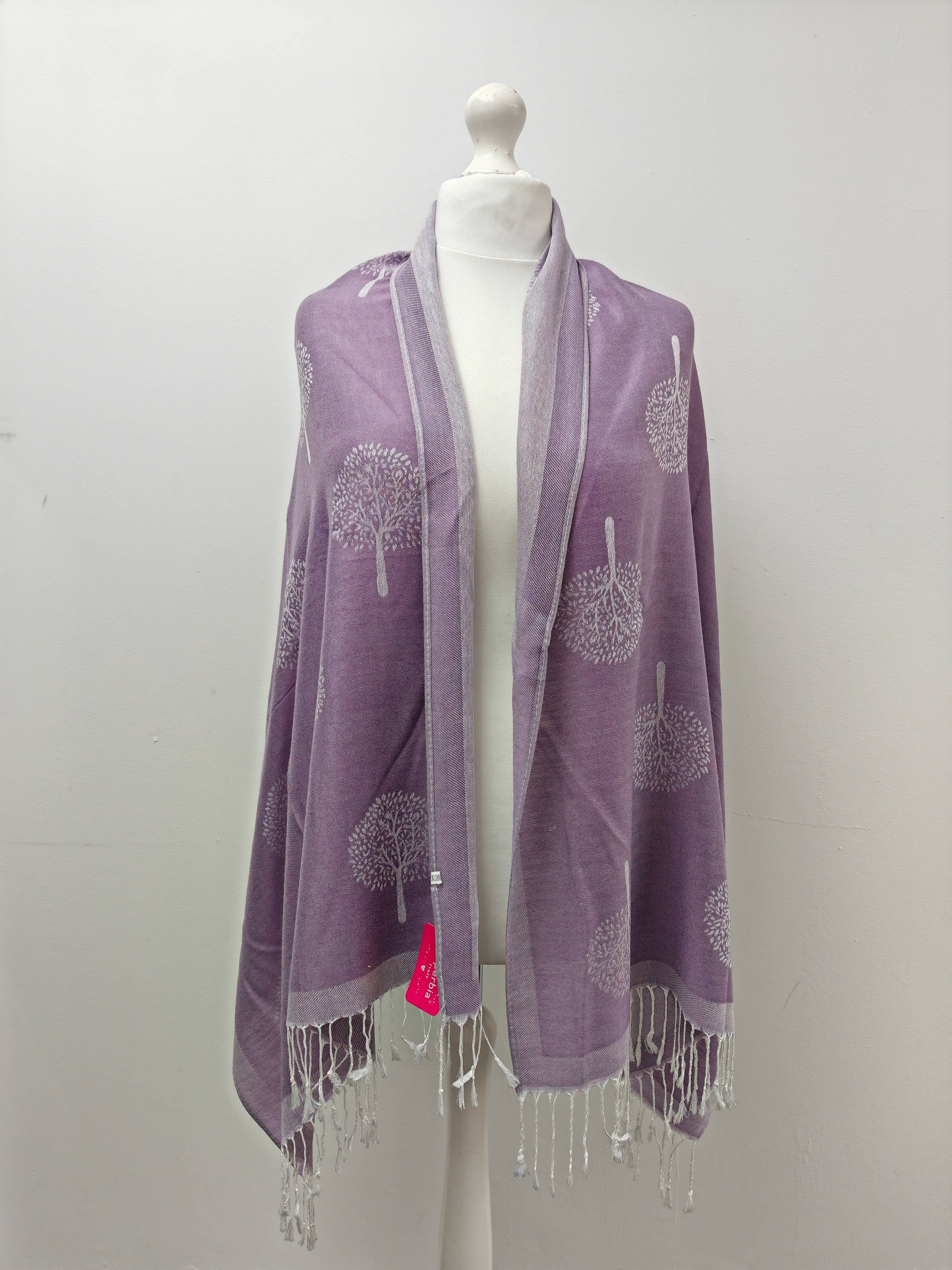 Superbia – wholesale Scarf – Women's – Super Soft Pashmina Scarf Shawl Wrap-2412 Life Tree13