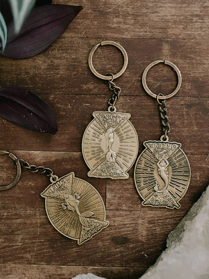 Zodiac Keychains for wholesale by Wings Hawaii