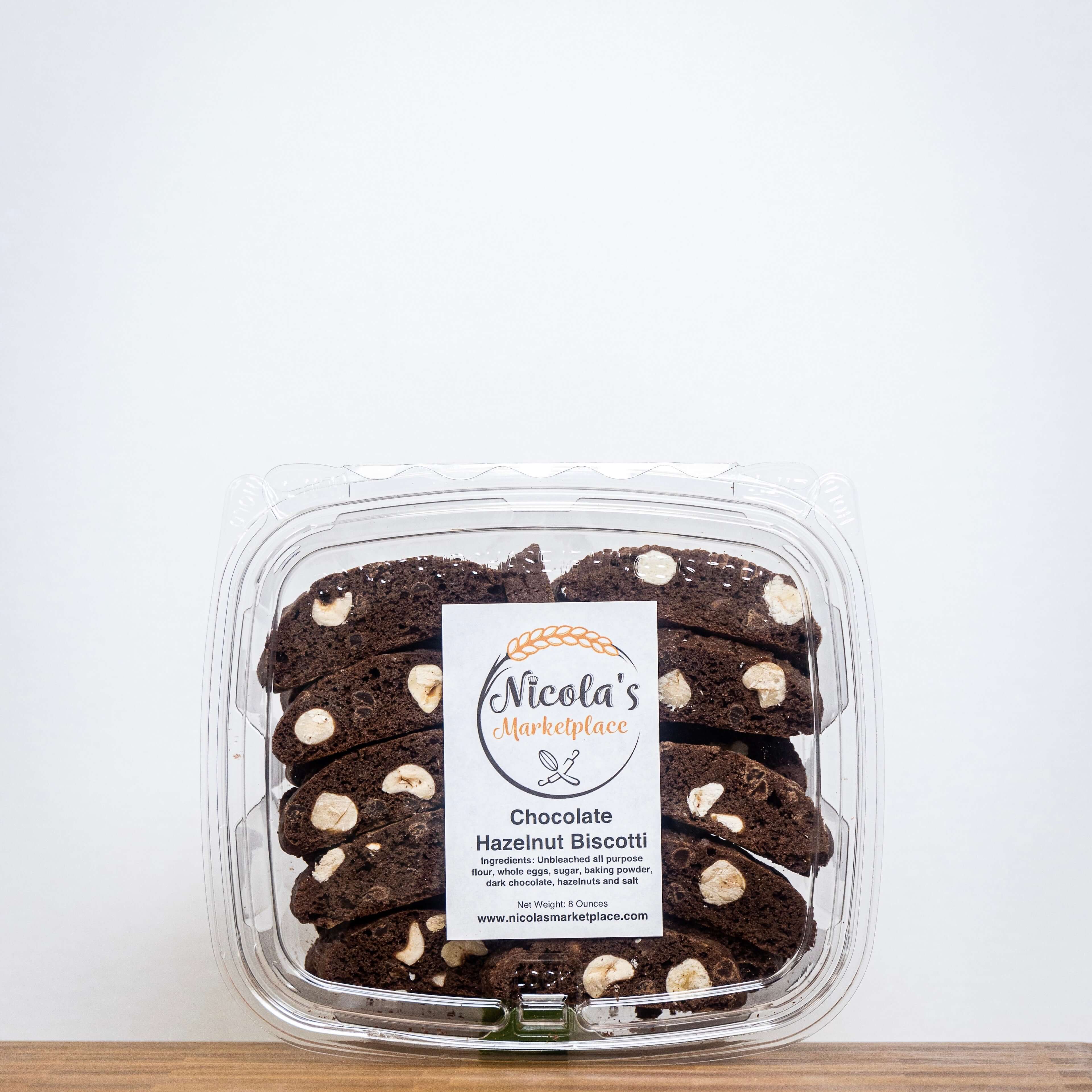 Nicola's Marketplace - Wholesale Cookie - Chocolate Hazelnut Biscotti1