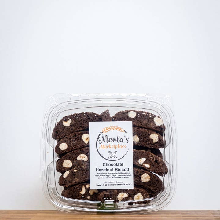 Nicola's Marketplace - Wholesale Cookie - Chocolate Hazelnut Biscotti1
