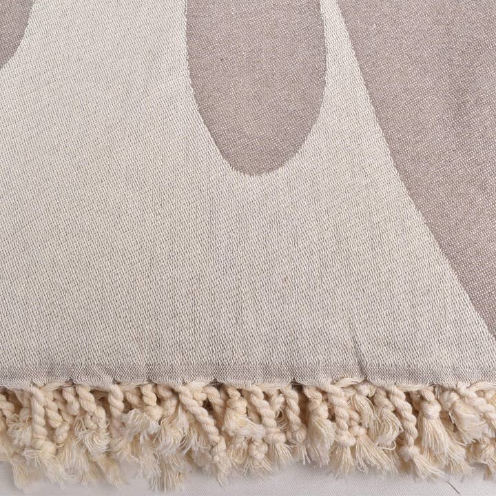 Organic Turkish Towels - Wholesale Throw blanket - Wholesale Blankets, Cozy Turkish Brown Blanket4