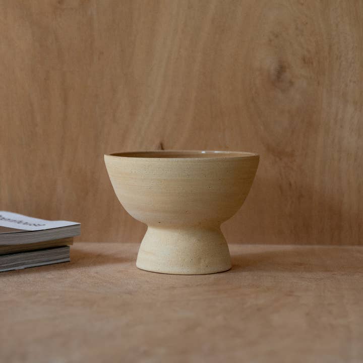 Claycraft – wholesale Prydnad – Dubbelbåge skål honung fruktskål entré design