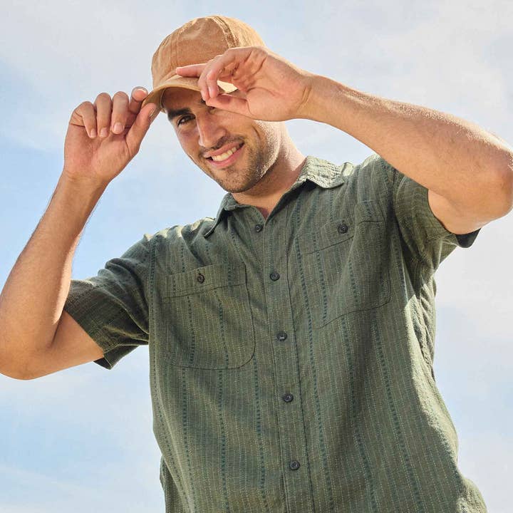 Men's Taj Hemp Shirt S26 for wholesale by Toad&Co